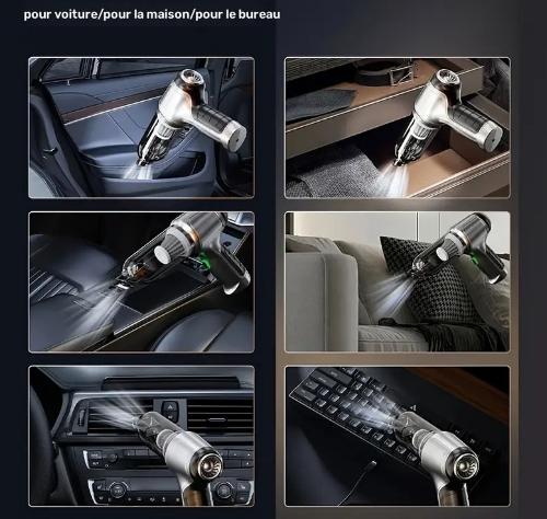 Aspirateur à main sans fil 2 en 1